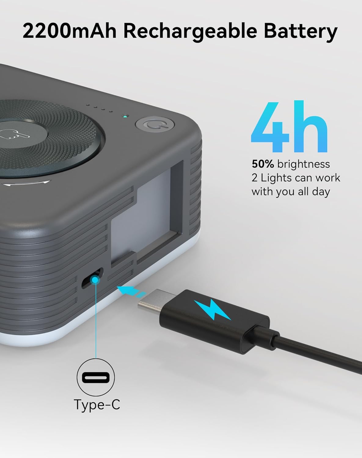 Thumbnail 6 de SMALLRIG P96 2200mAh Bi‑colour LED Light