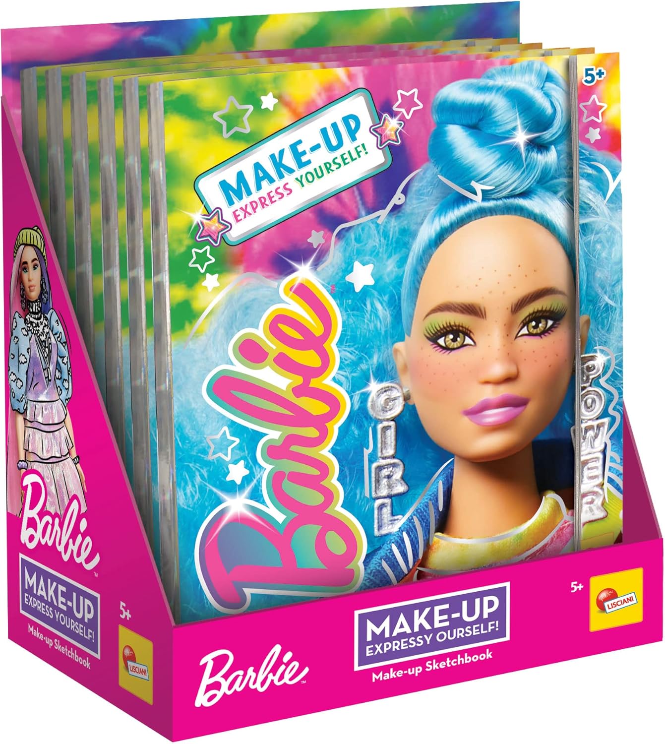 Thumbnail 6 de BARBIE Make-Up Express Yourself! Sketchbook & Make-Up Bag – 44-Page Activity Kit
