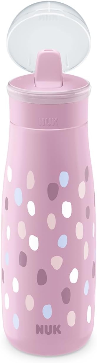 Detalle de NUK FDNK10225327 スパウト&ストロータンブラー 450ml ラベンダー 2WAY飲み口