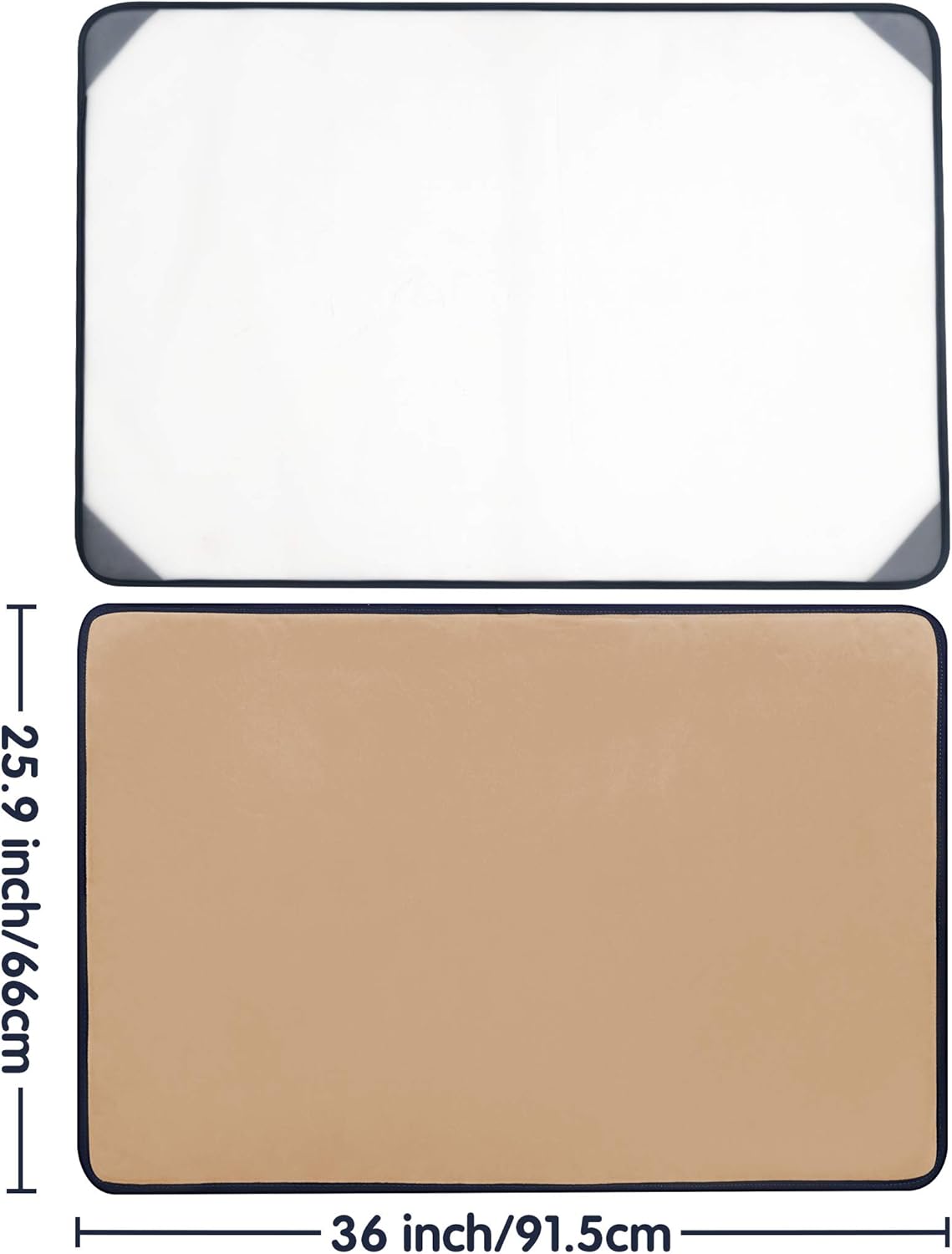 Detalle de Tektalk Puzzle Board with Dustproof Cover (Khaki, Up to 1500 Pieces)