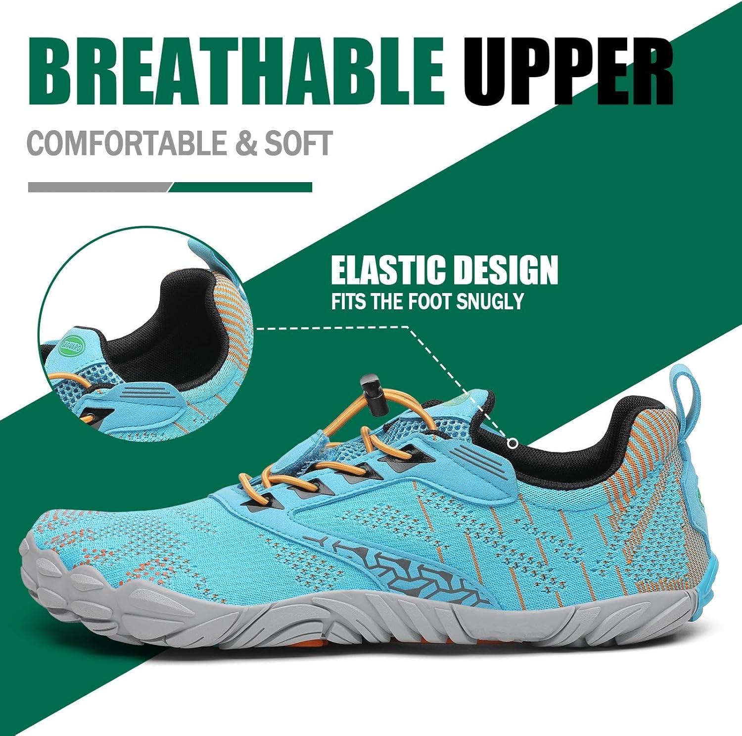 Detalle 2 de SAGUARO Barfußschuhe Herren & Damen – Zehenschuhe mit Zero-Drop, rutschfest & faltbar