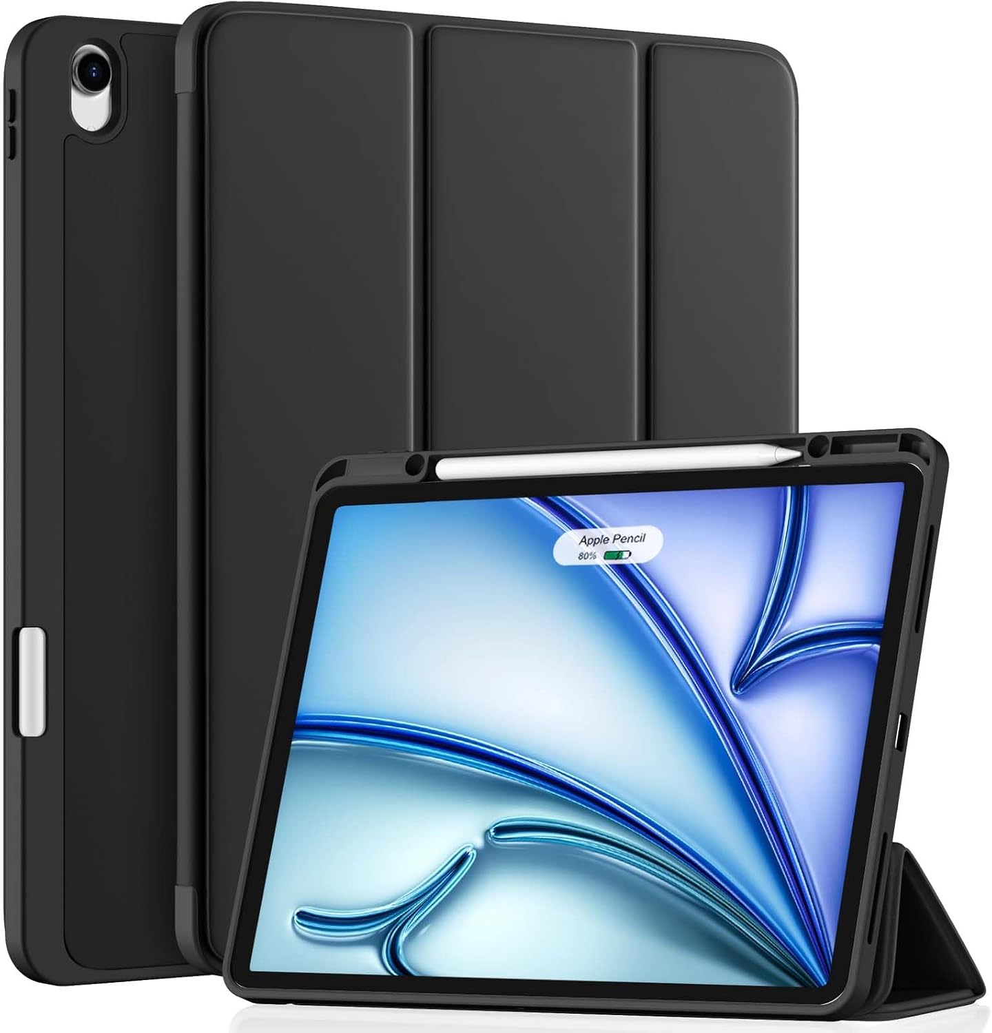 Detalle de iPad Air 13 Hülle für 2026 M4, Schwarz