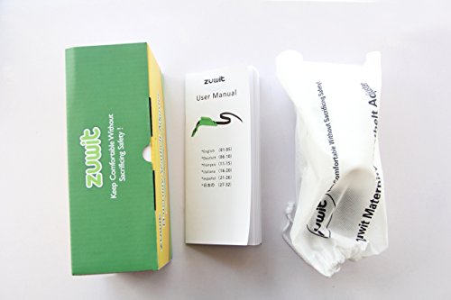 Thumbnail 5 de ZUWIT Ajustador de cinturón de Seguridad para Mujeres Embarazadas, Comodidad para el Vientre de Las Madres, un cinturón de protección imprescindible (Negro)