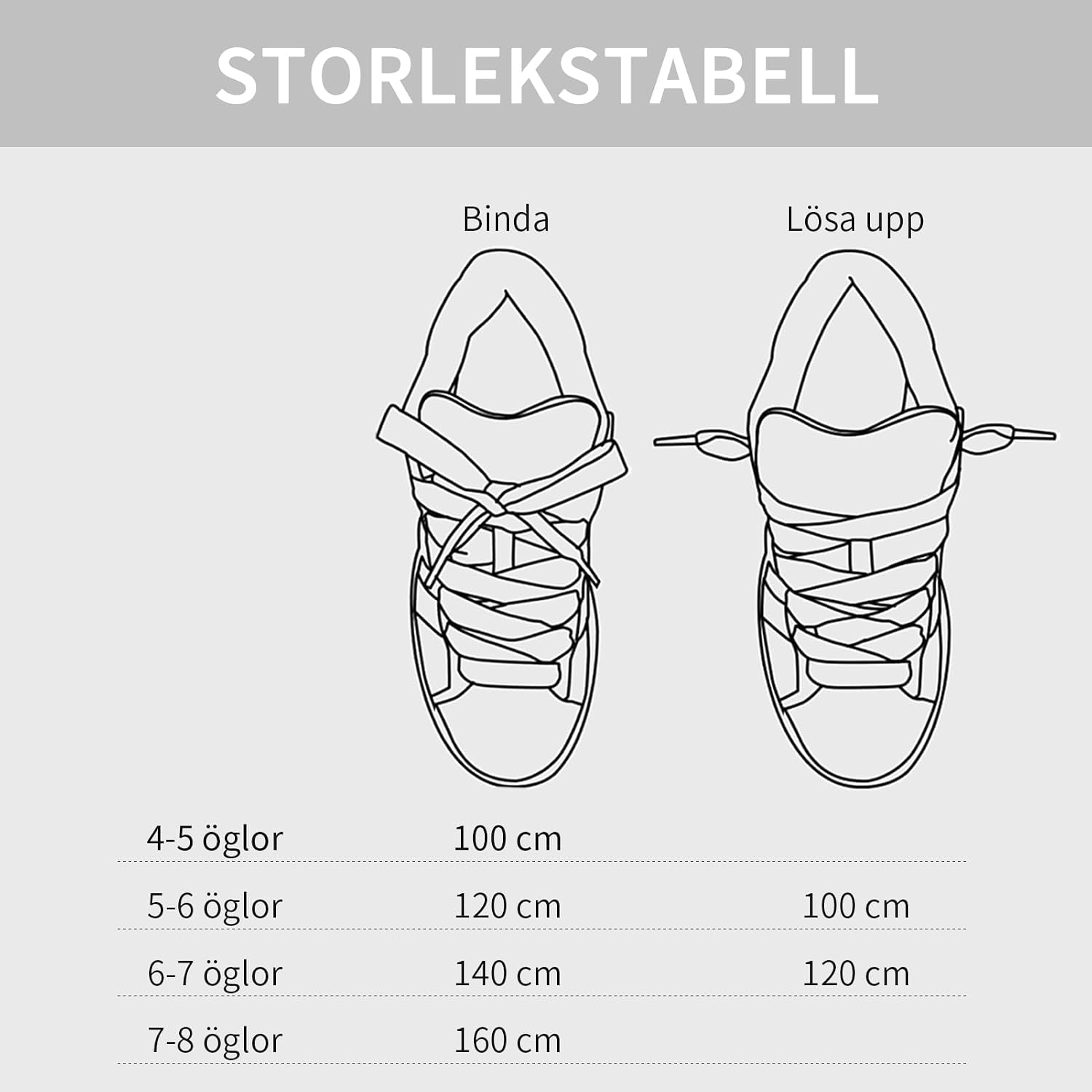 Thumbnail 6 de Shecret breda skosnören för Adidas Campus 00s, 15 mm, 2 par