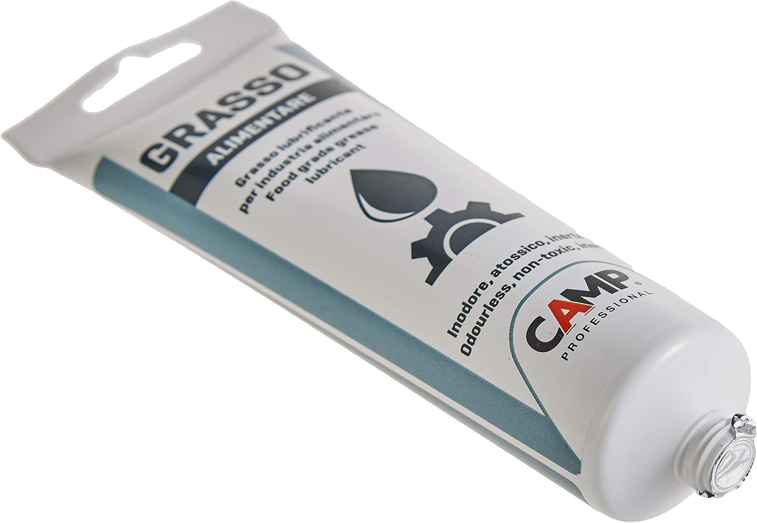 Detalle 1 de Camp GRASSO ALIMENTARE – Grasso lubrificante inodore per macchine alimentari, 150 ml