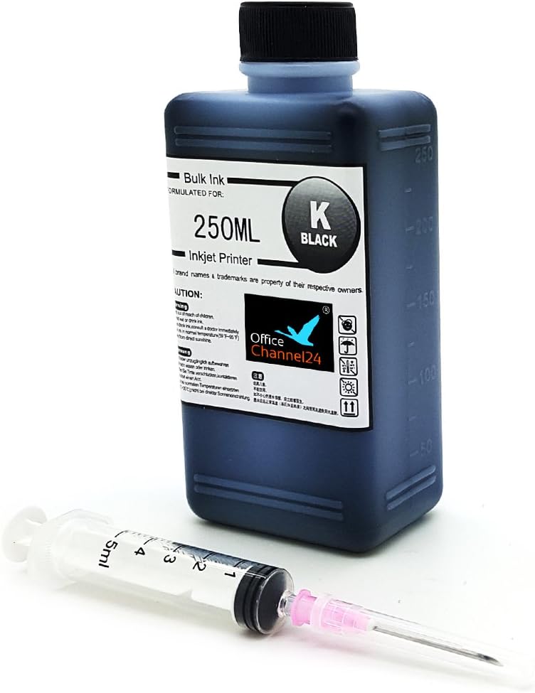 Detalle de Office Channel24 RTH-set 302 navulinkset voor HP 302/302XL, 550 ml