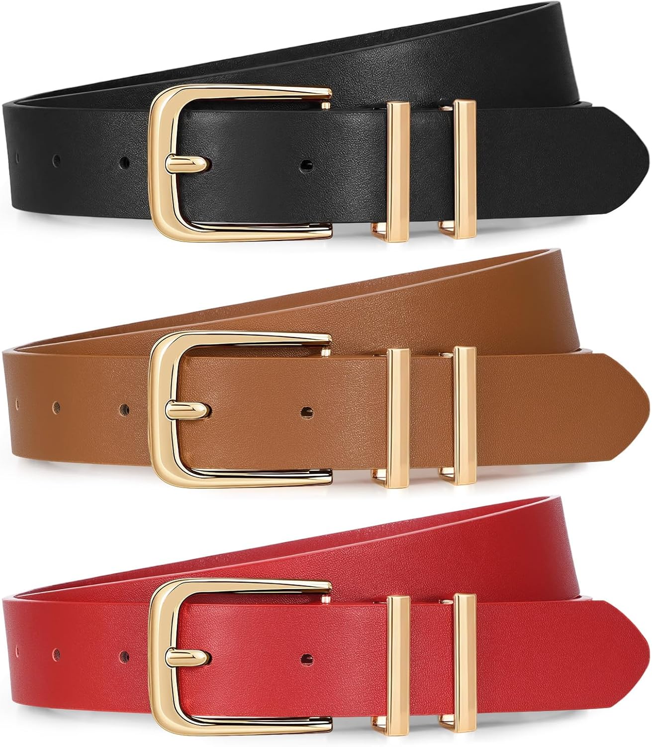 Thumbnail 5 de XZQTIVE 3-Pack Women Belts