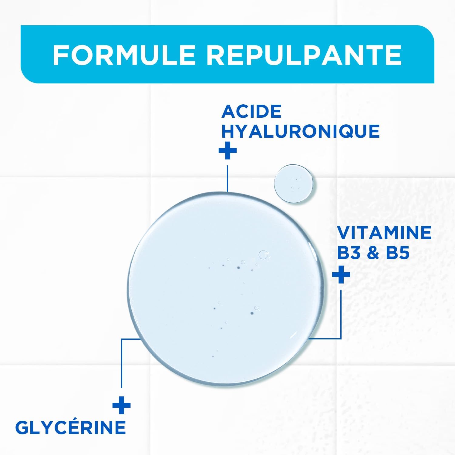 Detalle de MIXA - Sérum Booster d'Hydratation Intense 24H | Repulpe & Illumine, Acide Hyaluronique Pur + Vitamines B3 & B5