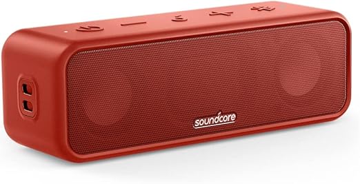 Detalle de soundcore 3 Altavoz Bluetooth IPX7 con 24 Horas de Sonido 🔊