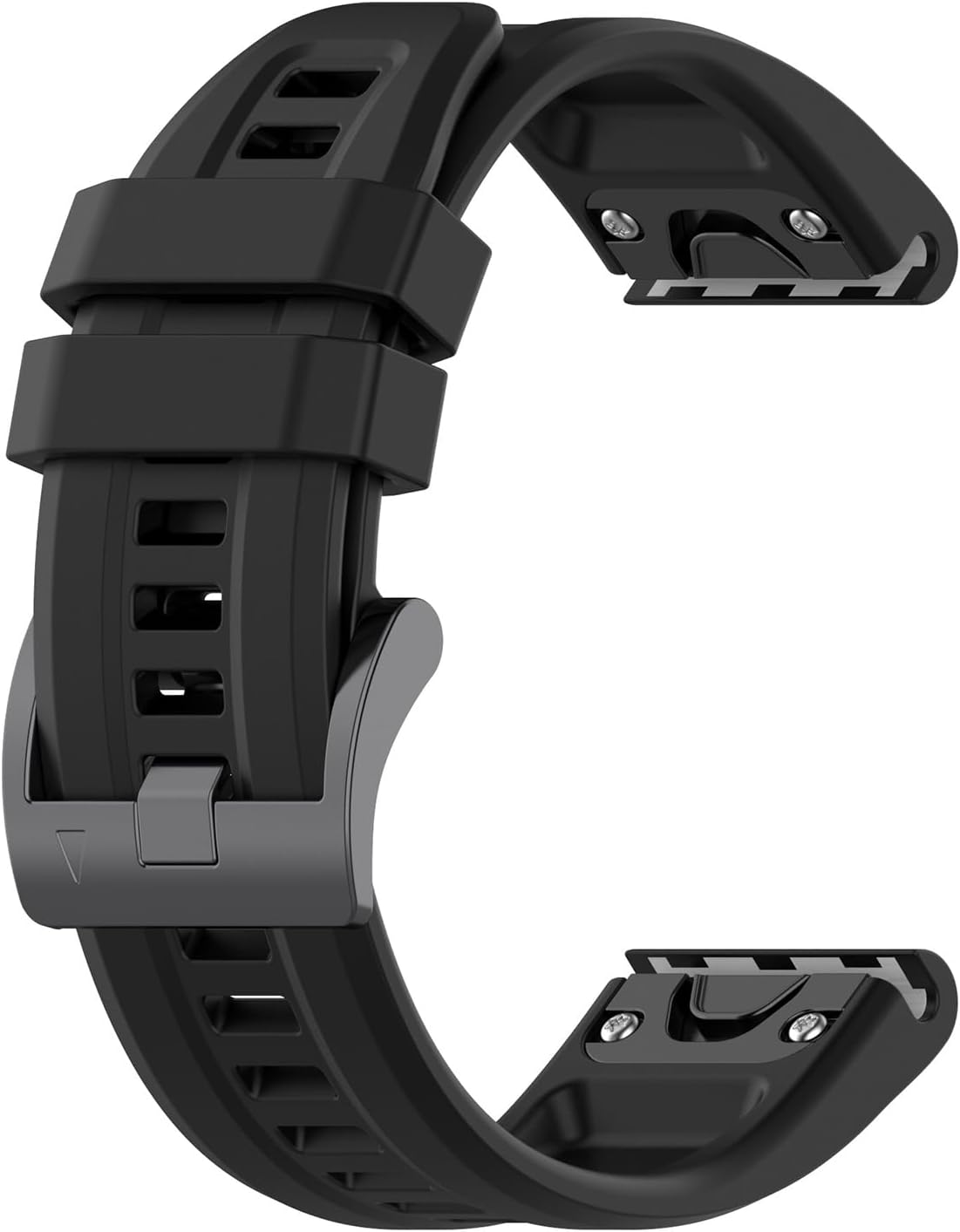 Detalle 2 de QuickFit 26mm Replacement Band for Garmin Fenix and Enduro – Silicone Sport Watch Strap