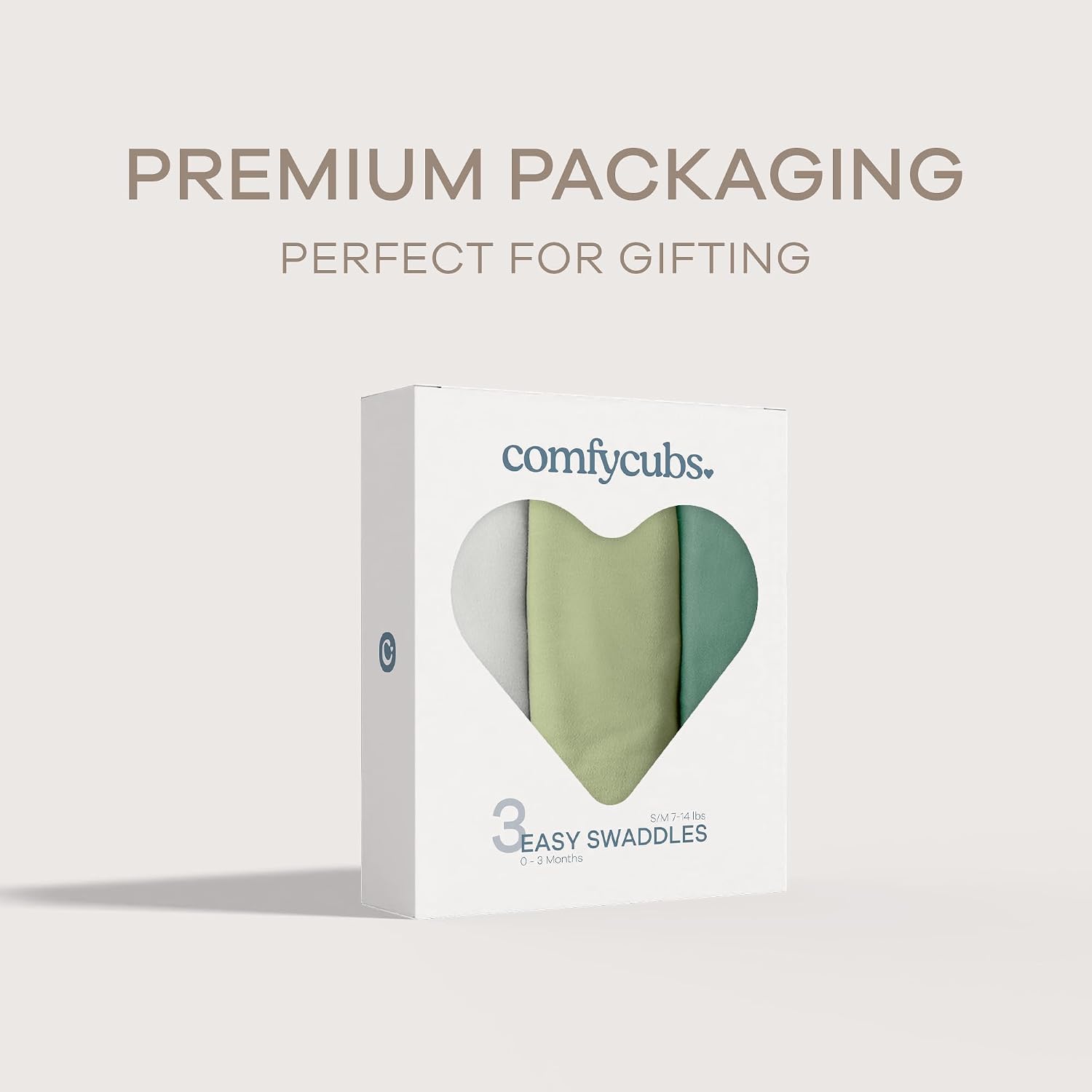 Thumbnail 5 de Comfy Cubs Easy Swaddle Blanket 3 Pack