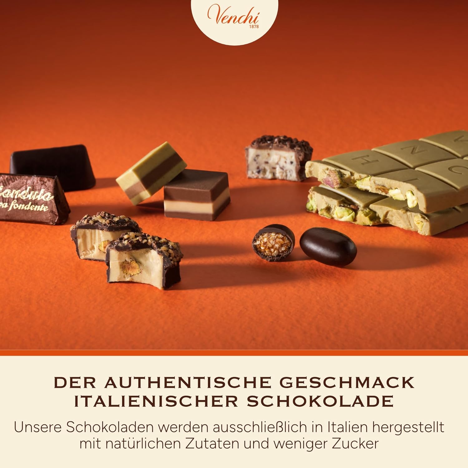 Thumbnail 6 de Venchi Mini-Buch in Metall-Dose „Mailand“ mit Chocoviar-Pralinen, 112 g (glutenfrei)