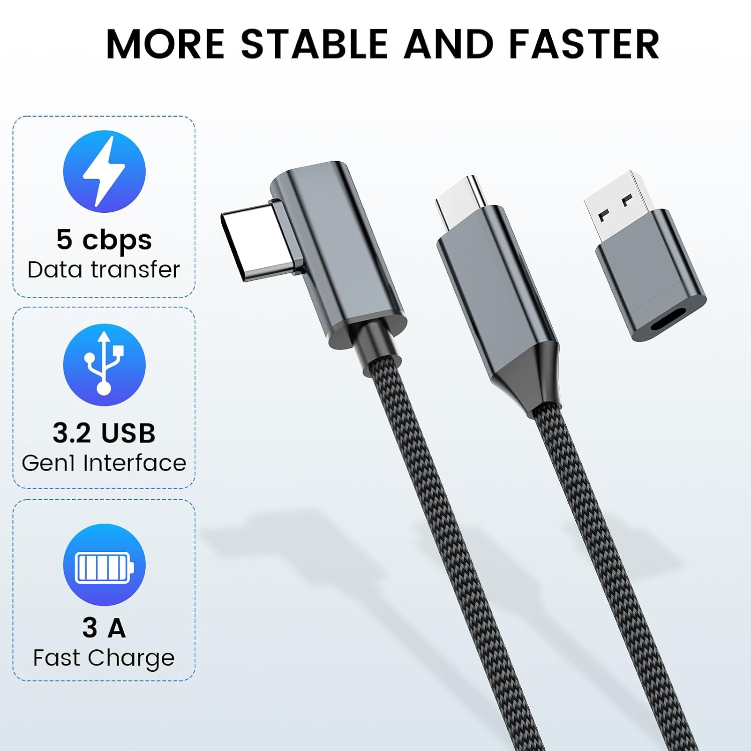 Thumbnail 1 de Hagibis Link Cable 16FT USB-C VR Link Cable