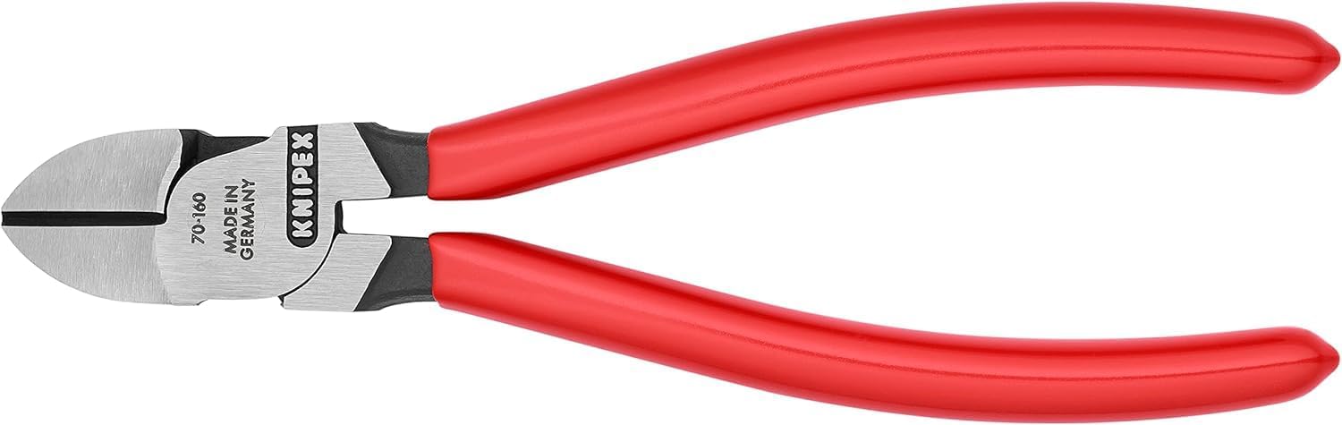 Detalle de KNIPEX 70 01 160 SB Diagonal Cutter, 160 mm, Narrow Head