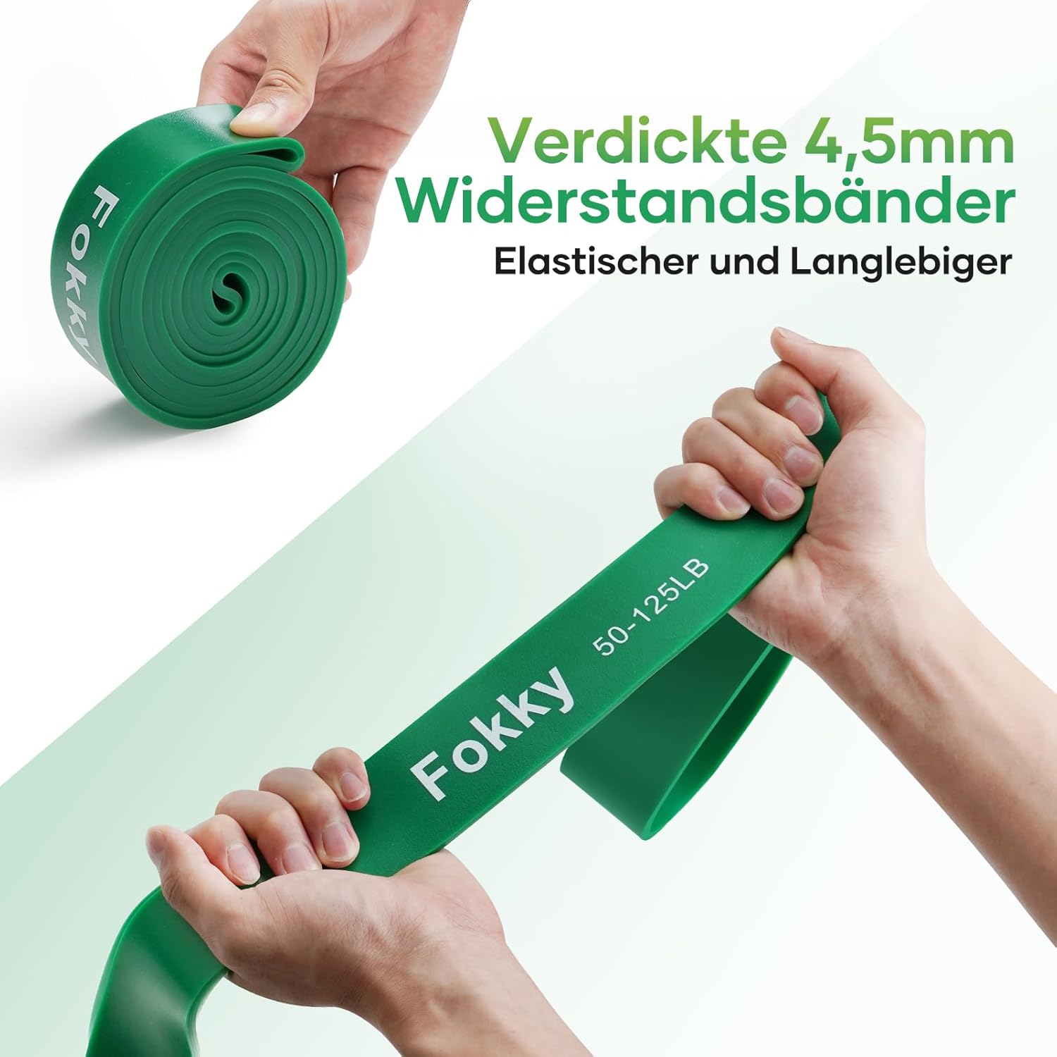 Thumbnail 3 de Fokky Fitnessbänder 5 Stufen Widerstandsbänder 🏋