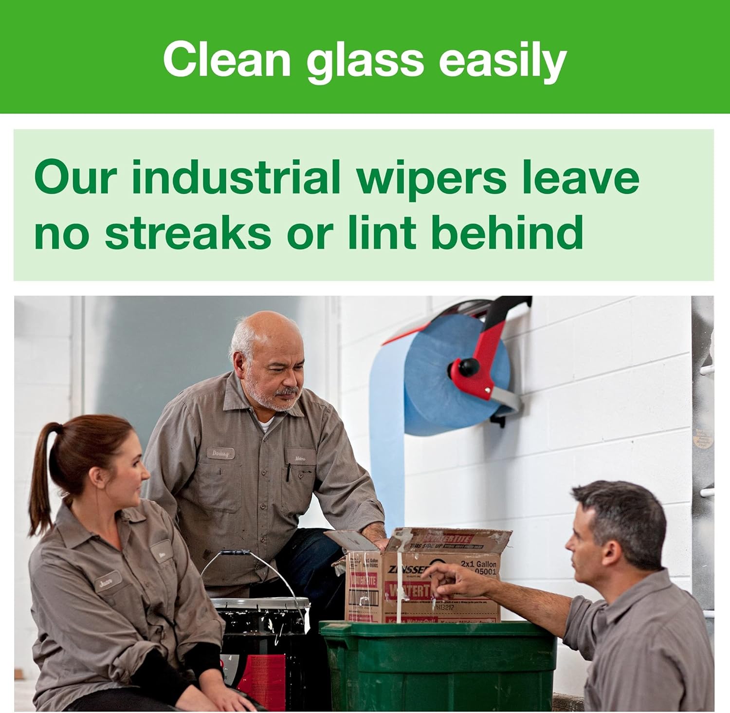 Thumbnail 4 de Tork Industrial Wiper Centerfeed 2x375 🧽