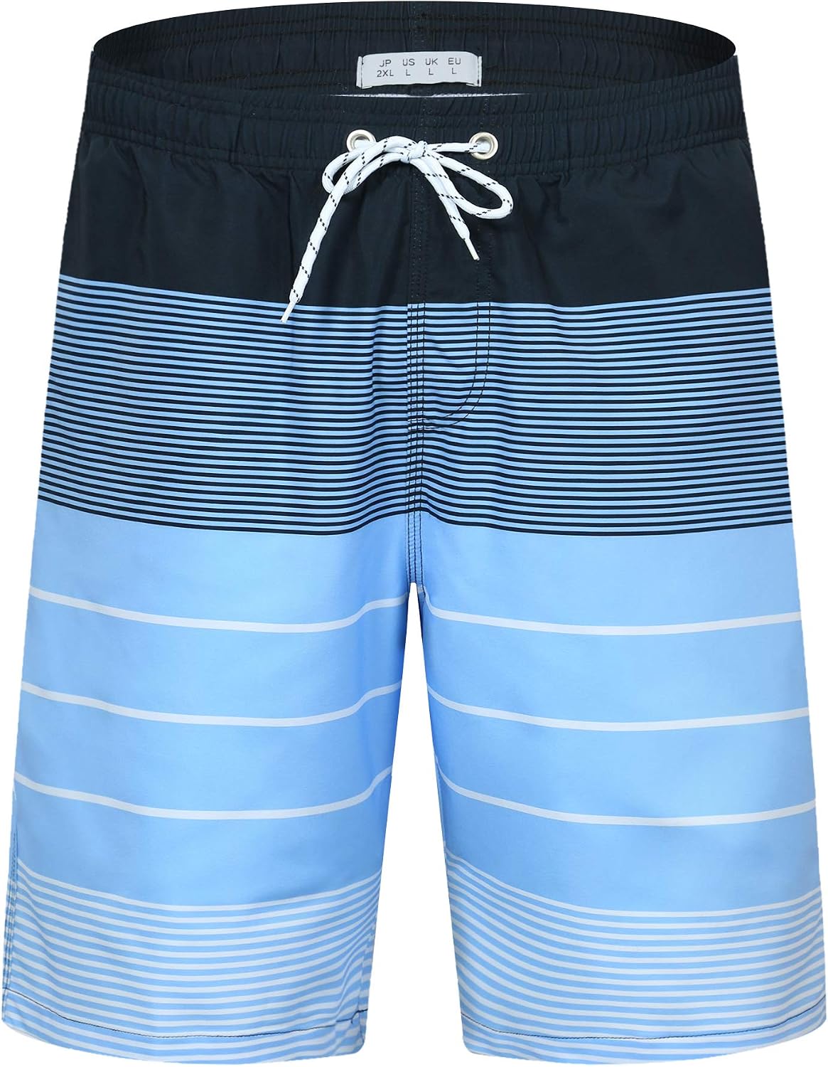 Detalle de iCKER Herren Shorts Badehose – Schnell trocknende Beach Shorts mit 3D-Druck