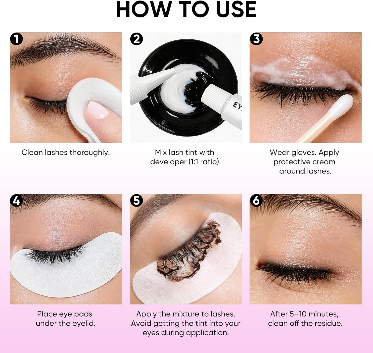 Thumbnail 3 de 2CHILL Eye Brow & Lash Colour Kit, Dark Brown Cream Tint