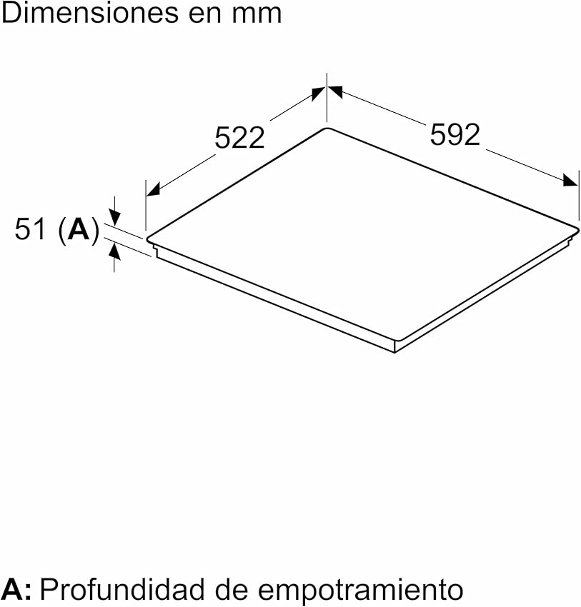 Thumbnail 5 de Balay 3EB965LH Placa de inducción 60 cm, 3 zonas