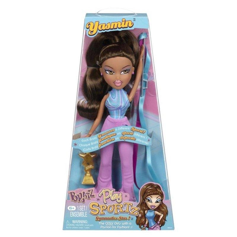 Detalle de Bratz Play Sportz Yasmin Gimnasia Articulada con Accesorio de Cinta – Monata en PcComponentes ES