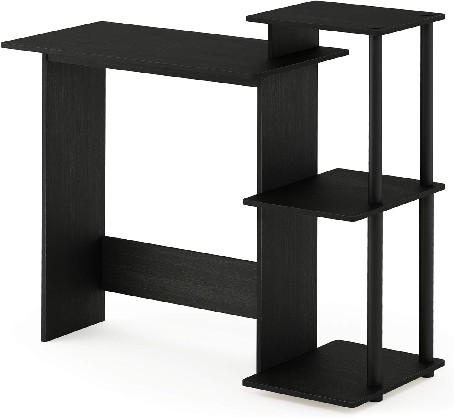 Thumbnail 4 de Furinno Efficient Home Laptop Notebook Desk: Compact, Durable Study and Writing Desk (Americano/Black)