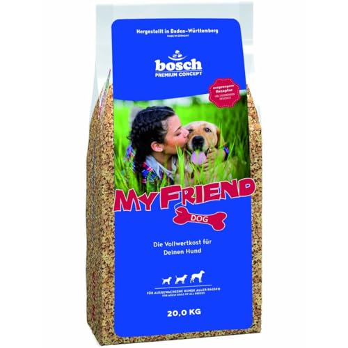 Detalle 2 de Bosch My Friend Kroketten – Hundefutter für ausgewachsene Hunde aller Rassen, 20 kg