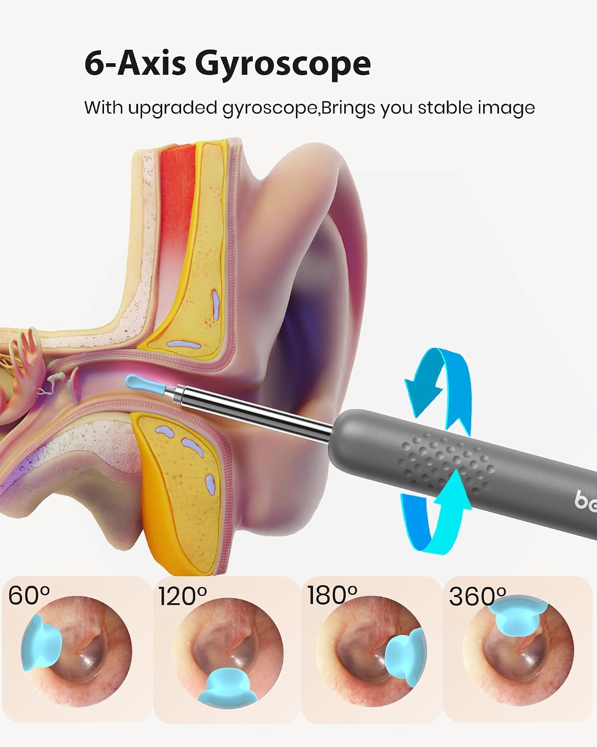 Detalle 1 de BEBIRD Ear Wax Removal Tool R1