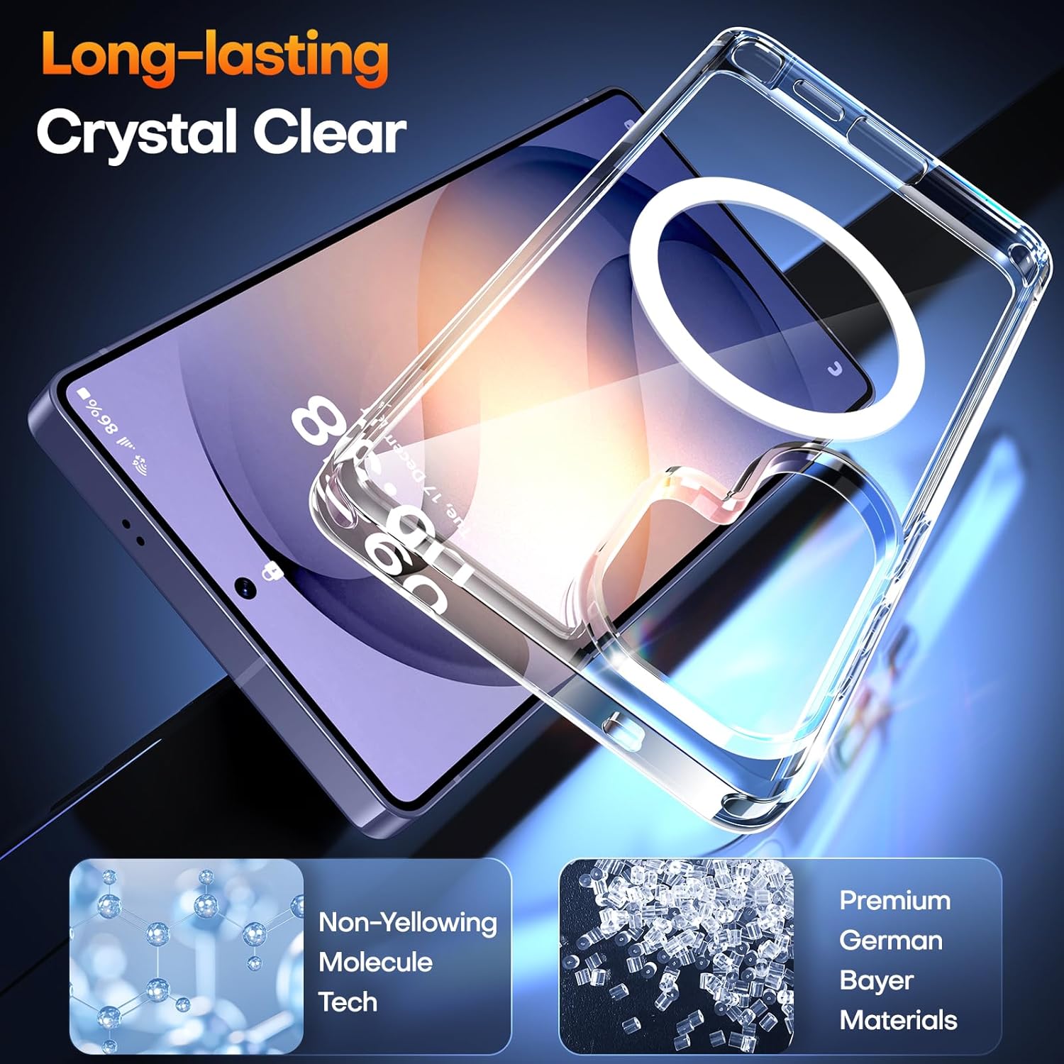 Thumbnail 2 de TAURI Magnetic for Samsung Galaxy S26 Ultra Case 15ft