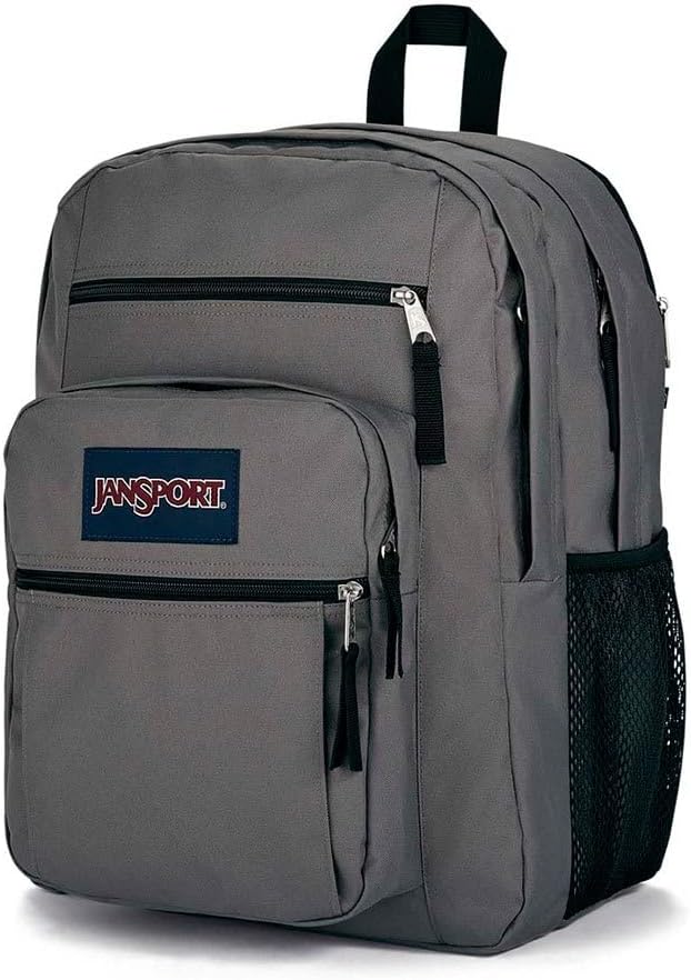 Detalle de JANSPORT Grand Sac à Dos 15 pouces – Grand compartiment pour ordinateur et organisation pratique