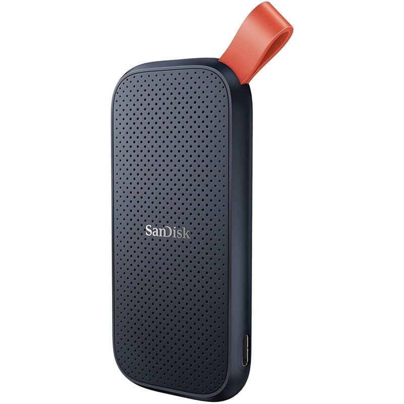 Detalle de SanDisk SSD Externo 2TB USB-C: almacenamiento rápido y resistente para tu móvil