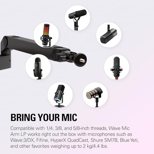Thumbnail 6 de Elgato Wave Mic Arm Low Profile Microphone Boom Arm