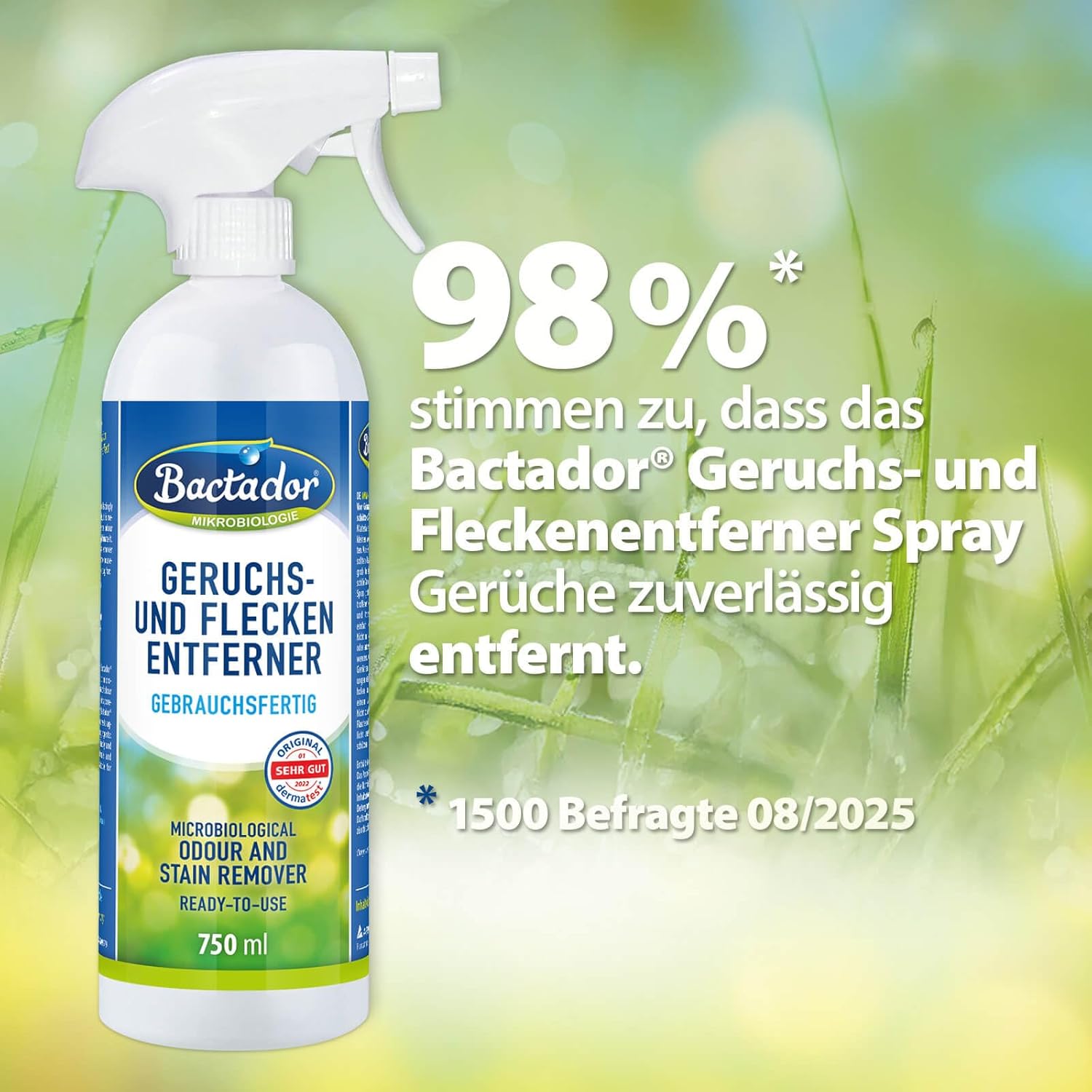 Thumbnail 5 de Bactador Geruchsentferner Wäsche 1L – Enzymreiniger & Hygienespüler für hygienisch frische Textilien