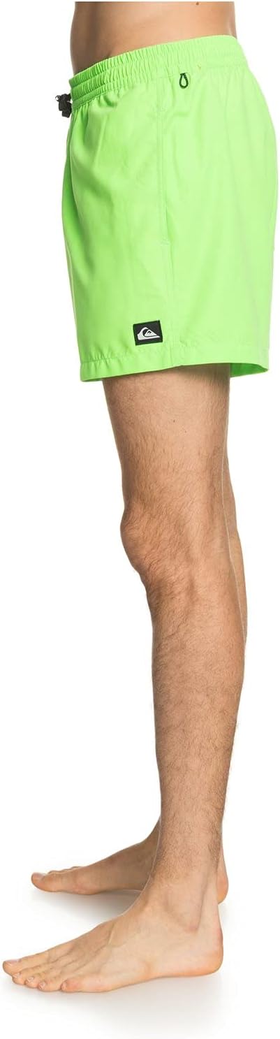 Detalle de Quiksilver Everyday Volley 15" Bañador para Hombre – Lime Punch, Talla M