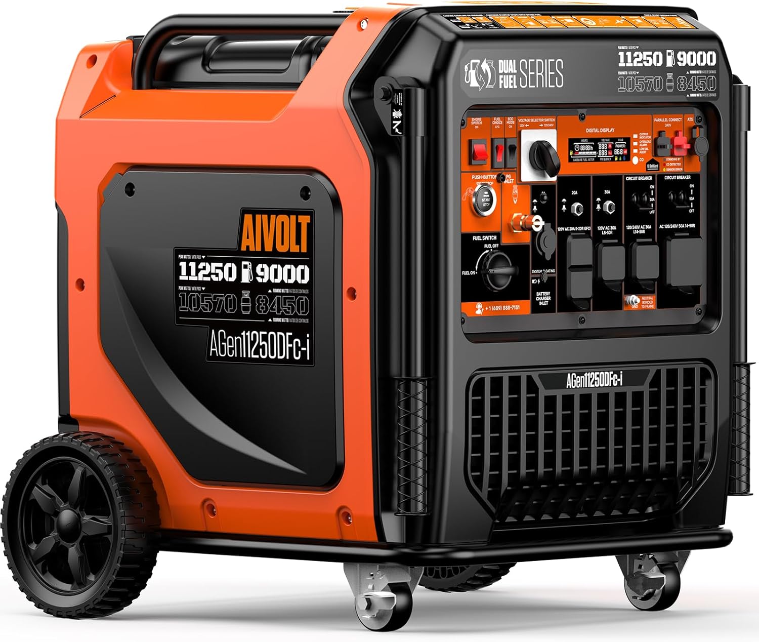 Detalle de AIVOLT Inverter Generator 11,250W