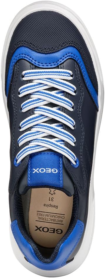 Detalle de Geox J Nettuno Boy A BasketGarçon – Chaussure durable et confortable pour les jeunes