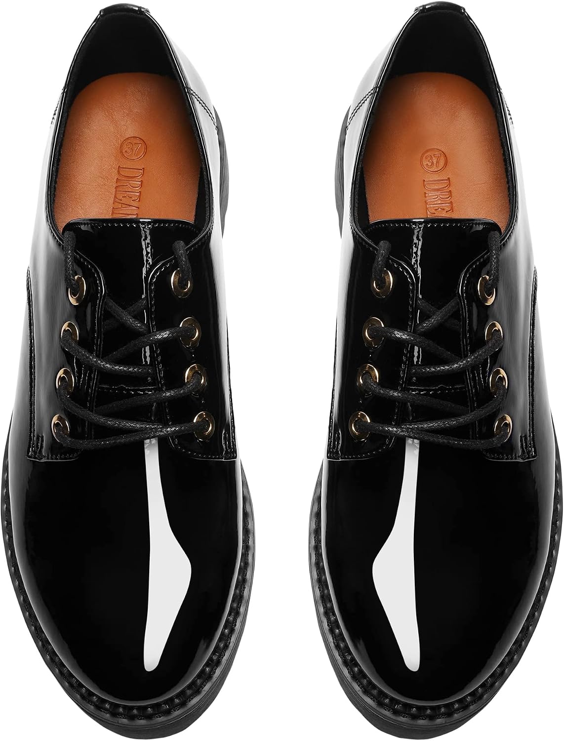 Detalle 2 de DREAM PAIRS Oxford Zapatos de Cordones Mujer
