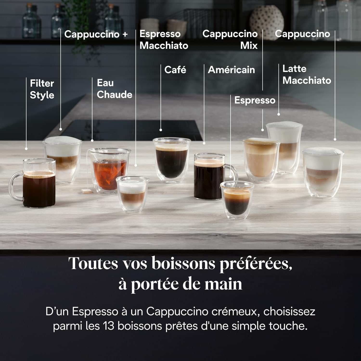 Thumbnail 3 de De’Longhi Magnifica Evo Next Perfetto (ECAM312.80.SB) – Machine à café automatique avec lattecrema et écran tactile couleur