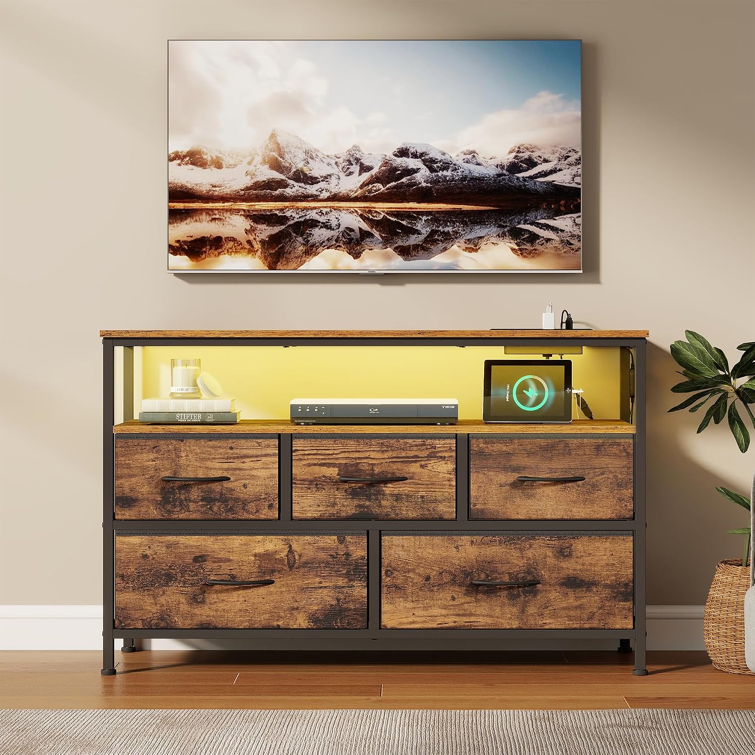 Songmics LGS723KD03 chest of drawers