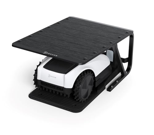 Detalle de ECOVACS Goat Mähroboter Garage kompatibel mit O600 RTK, O800 RTK, O1200 RTK/LiDAR Pro, A1600 RTK/LiDAR Pro, A3000 LiDAR/LiDAR Pro