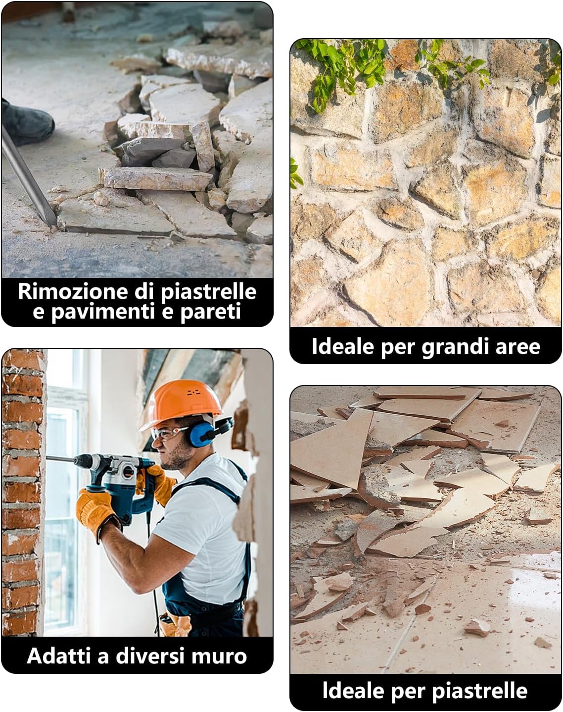 Thumbnail 5 de Lytool Set 6 Scalpelli SDS-Plus 🛠