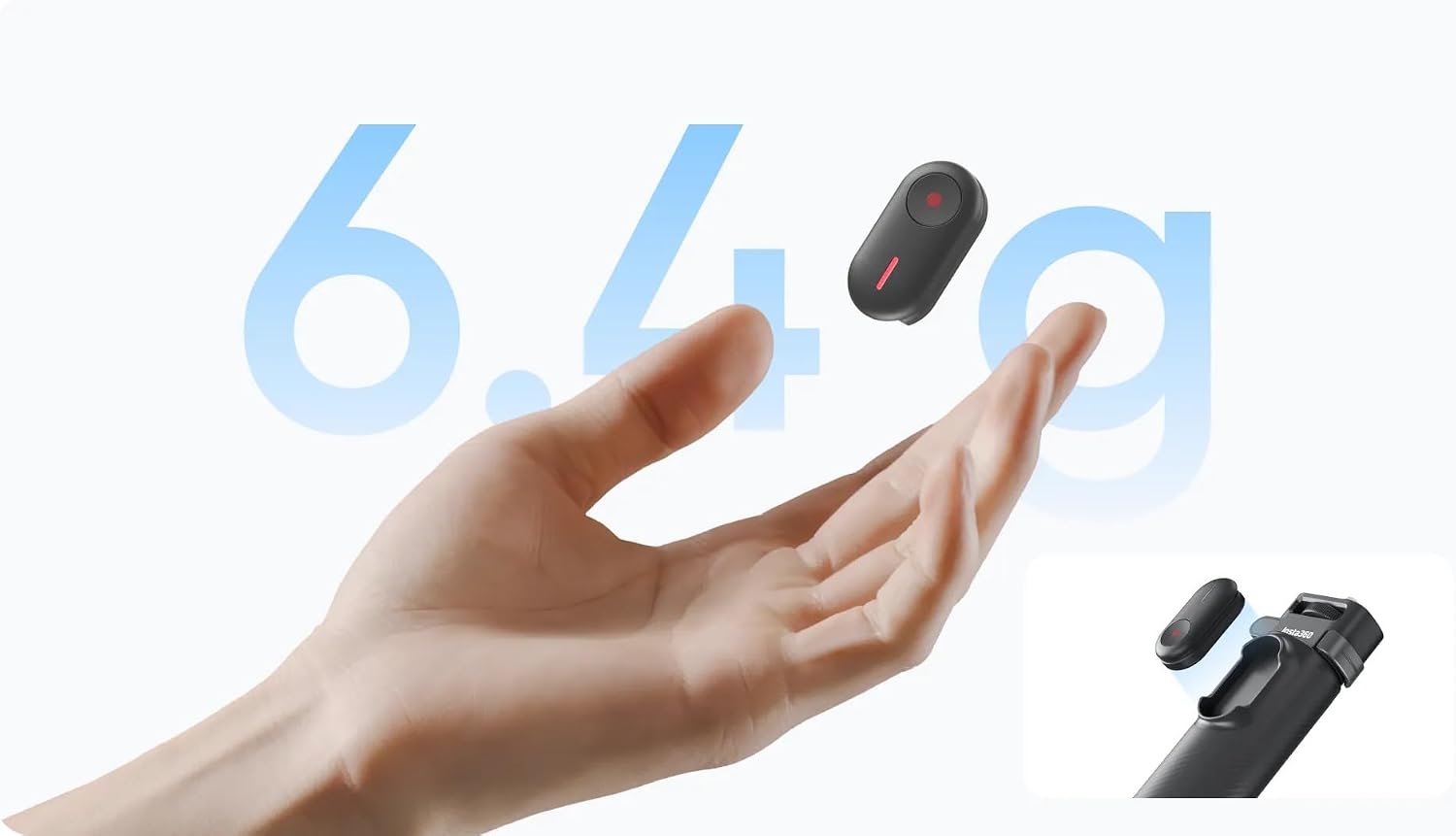 Thumbnail 6 de Insta360 2ee2fd6f-ce54-460d-8d53-69303d81d311 Mini Remote ミニリモコン Bluetooth・10m対応