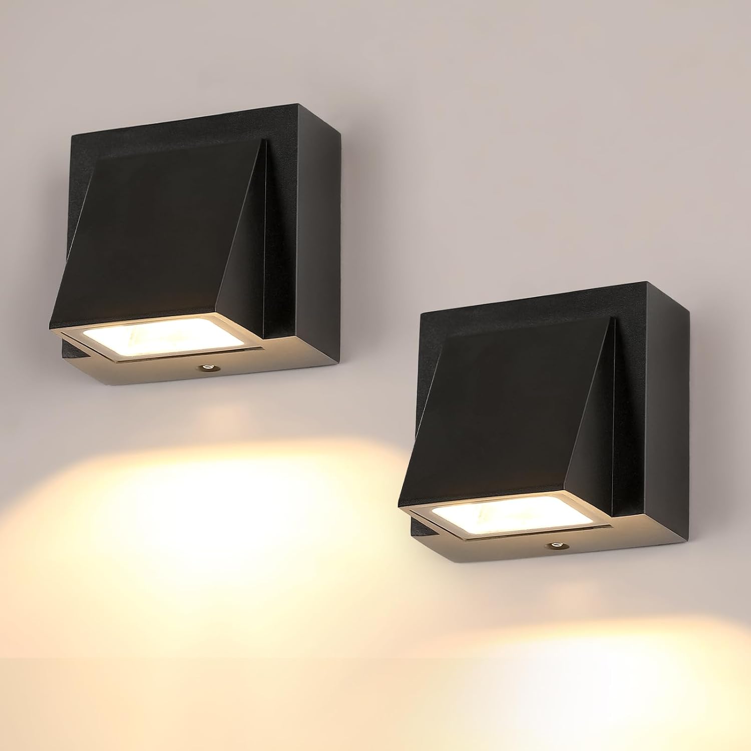 Detalle de Comely Applique LED Parete Esterno 2 Pezzi
