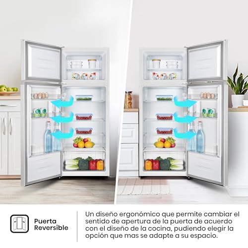 Thumbnail 14 de Hisense MTM55205E frigorífico de dos puertas con cajón de frutas y verduras, LED y 40 dBA