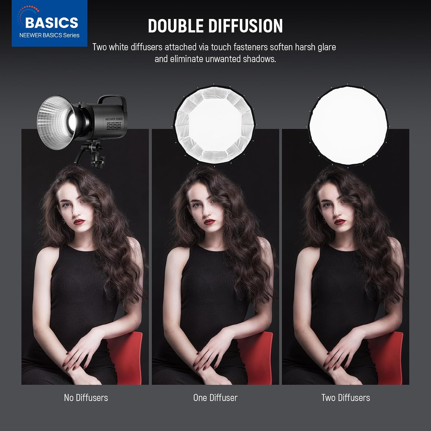 Detalle 2 de NEEWER NS38P Parabol-Softbox mit Bowens Mount