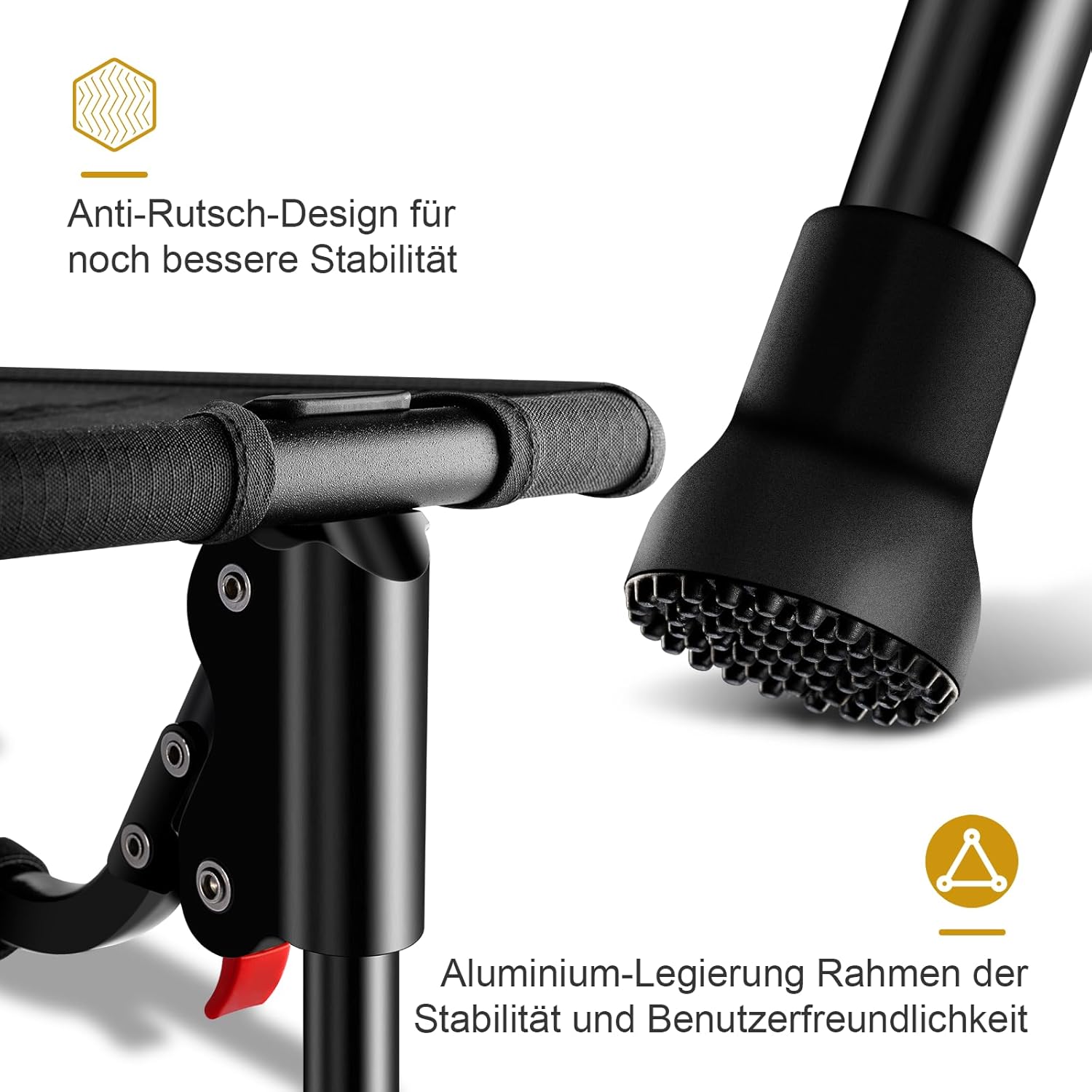 Thumbnail 3 de OneTigris Hundeliege Outdoor (130×70 cm) erhöht, 21 cm Höhe – faltbar & atmungsaktiv