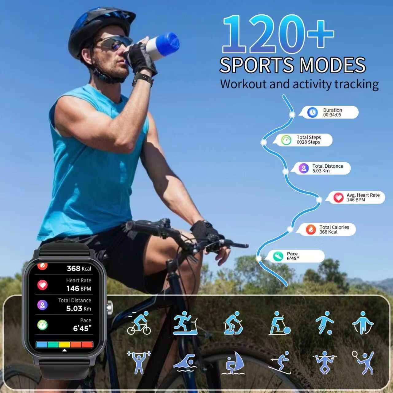 Detalle de Smartwatch with 1.83-inch Display