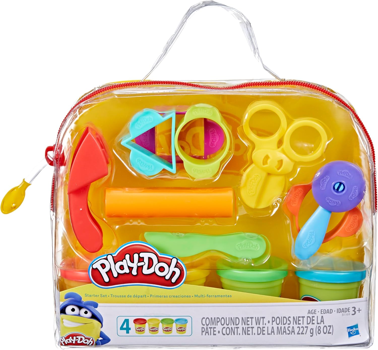 Detalle de Mon 1ER KIT PDOH Hasbro HAOB11695L0 : kit créatif Play-Doh pour les enfants à partir de 3 ans