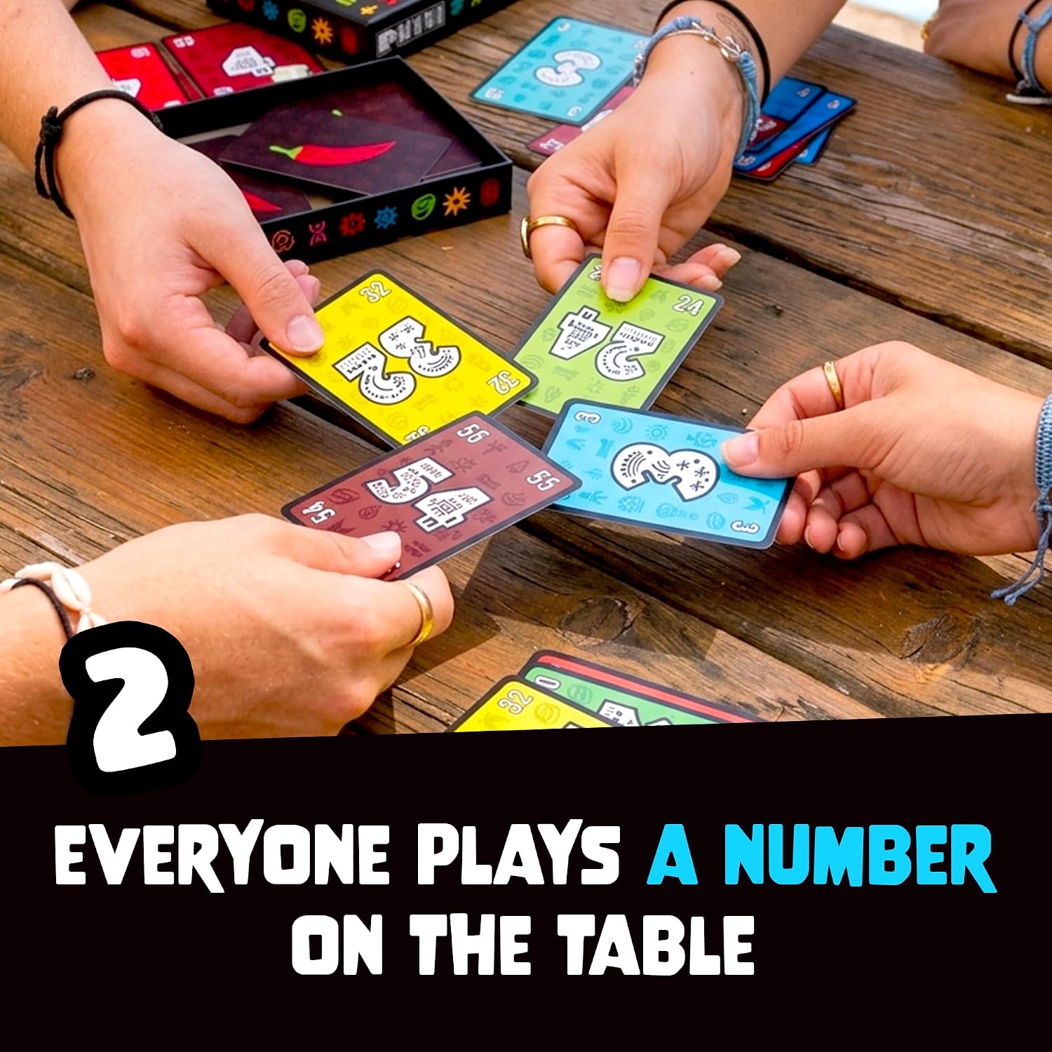 Detalle de ATM Gaming PILI PILI | Board Game & Card Game for Families and Friends