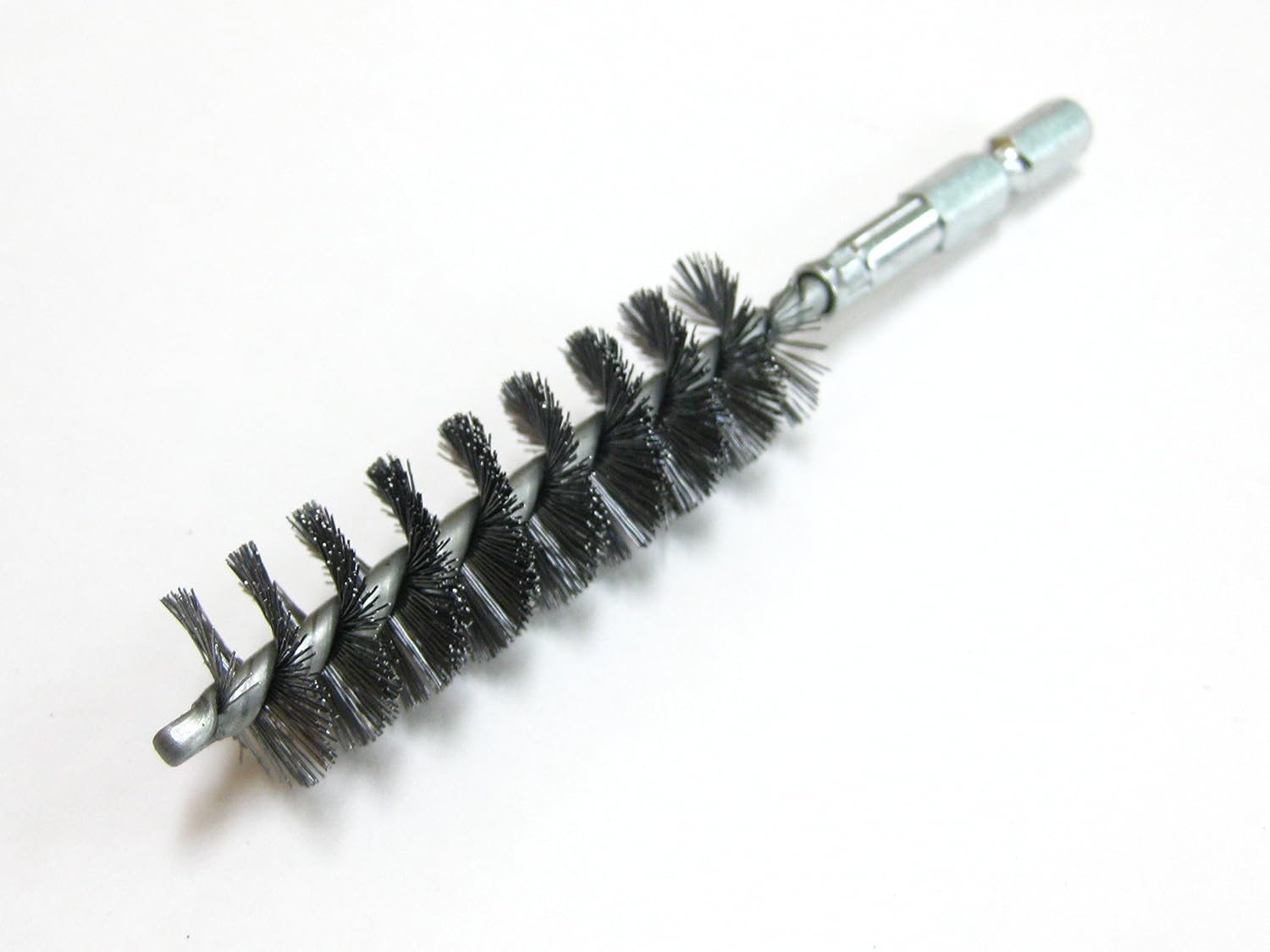 Detalle 2 de イチネンアクセス RELIEF 33208 六角軸ツイストブラシ 硬鋼線 φ10mm
