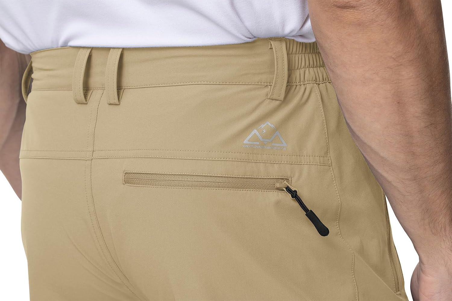 Thumbnail 6 de YSENTO Men's Cargo Hiking Pants, Lightweight Stretch, 5 Zipper Pockets